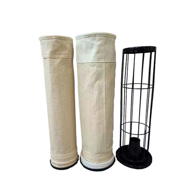 डामर मिक्सिंग प्लांट के लिए Nomex Aramid फ़िल्टर बैग डस्ट कलेक्टर