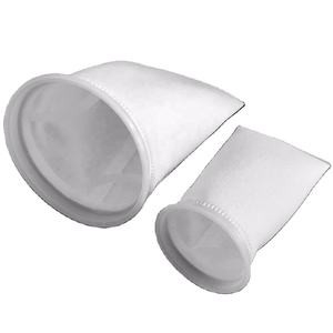 सीमेंट उद्योग औद्योगिक फ़िल्टर बैग PPS PTFE PET P84 Nomex शीसे रेशा सामग्री