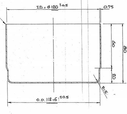 120x150mm 120x80mm फिल्टर केज कप