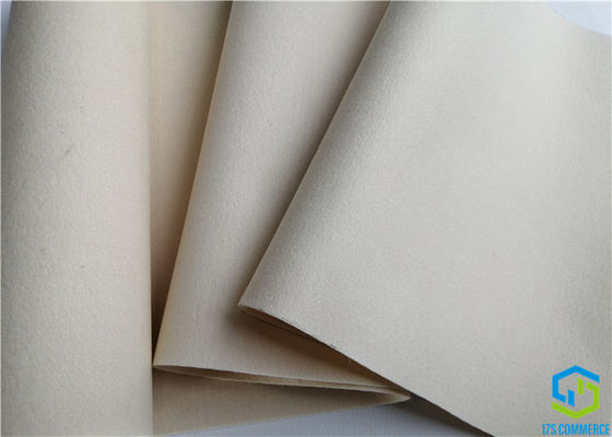650g PPS PTFE सम्मिश्रण सुई फाड़ना के साथ गैर बुना हुआ लगा;