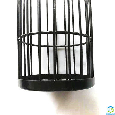 हल्के स्टील वायर धूल कलेक्टर फ़िल्टर पिंजरे सिलिकॉन कोटिंग