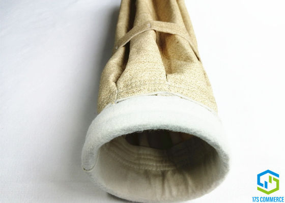 8 Pleats 160mm Aramid फ़िल्टर बैग Nomex फ़िल्टर बैग