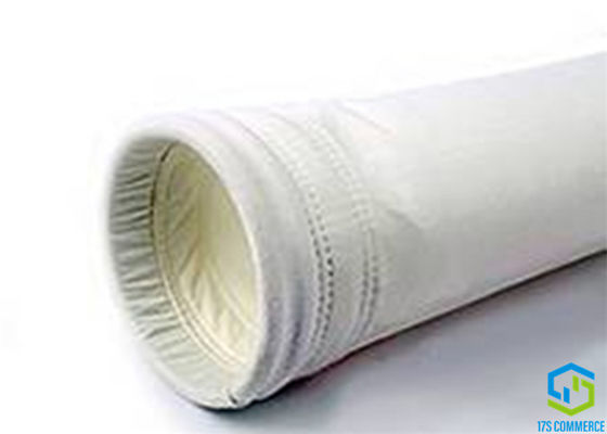 गोल PTFE फ़िल्टर बैग 750gsm धूल कलेक्टर टेफ्लॉन फ़िल्टर बैग