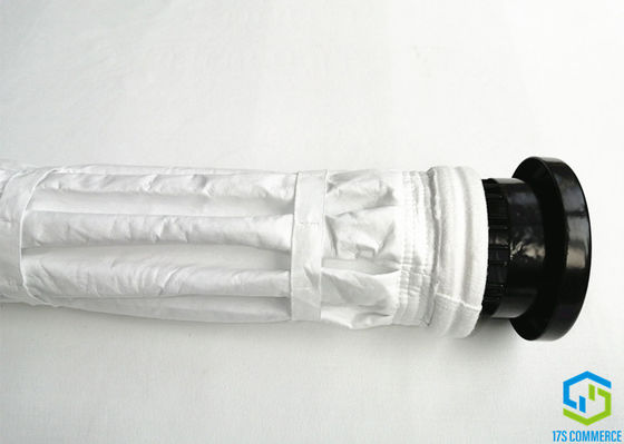 8 Pleat PTFE फ़िल्टर बैग 130 मिमी धूल कलेक्टर फ़िल्टर बैग