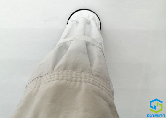8 Pleat PTFE फ़िल्टर बैग 130 मिमी धूल कलेक्टर फ़िल्टर बैग