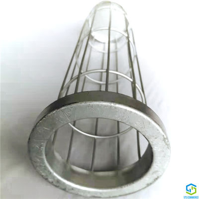 गोल PTFE धूल फ़िल्टर बैग धूल कलेक्टर फ़िल्टर पिंजरे