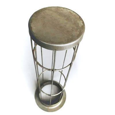 गोल PTFE धूल फ़िल्टर बैग धूल कलेक्टर फ़िल्टर पिंजरे